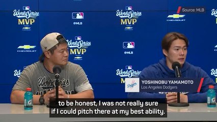 World Series MVP Yamamoto doubted ability to pitch before Game 7