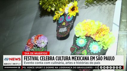 Dia de Muertos: festival celebra cultura mexicana em SP e reúne milhares de paulistas
