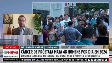 Novembro Azul: Câncer de próstata mata 48 homens por dia no Brasil em 2024
