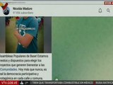 Presidente Maduro: Hoy más que nunca es real la democracia participativa en cada calle y comuna