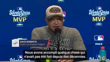 Dodgers - Dave Roberts célèbre une performance historique