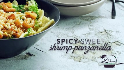 Low-Carb/ Keto Friendly Spicy Sweet Shrimp Panzanella