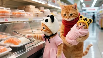 3-Hour Compilation- 200 Heartwarming Stories of Ginger Sister, Baby Kitten & Mama Cat!Cats Story!