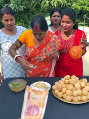 মজার চ্যালেঞ্জ: 🎈 Balloon ফুলাও, Unlimited ফুচকা খাও! | Epic Fuchka Eating Challenge