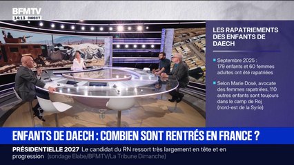 Depuis 2019, 179 enfants de Daech sont rentrés en France et 60 femmes rapatriées