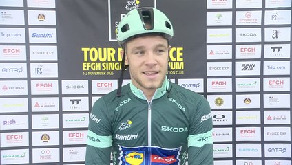 Cyclisme - Tour de France EFGH Singapore Criterium 2025 - Jonathan Milan : "C’était mon avant-dernière course de la saison et je suis content de signer un bon résultat ici"
