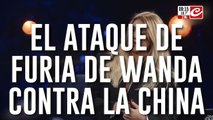 Wanda Nara desató su furia contra la China Suárez