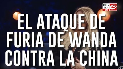 Wanda Nara desató su furia contra la China Suárez