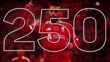Super Salah hits 250 goal milestone for Liverpool