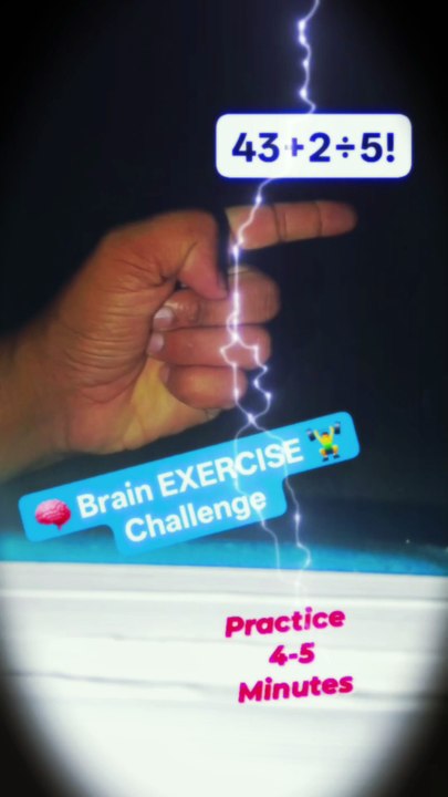 Powerful Brain Exercise Challenge
