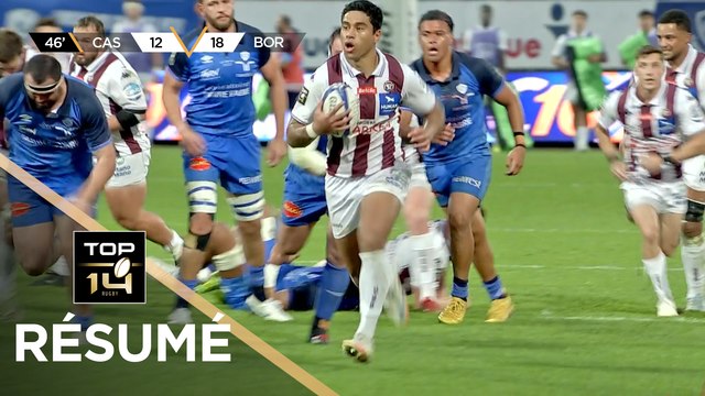 TOP 14 Saison 2025-2026 J09 - Résumé Castres Olympique - Union Bordeaux-Bègles