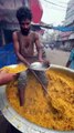 Street Food Gone Wrong! Man Mixing Biryani in a Giant Pot with His Feet 😱🍛