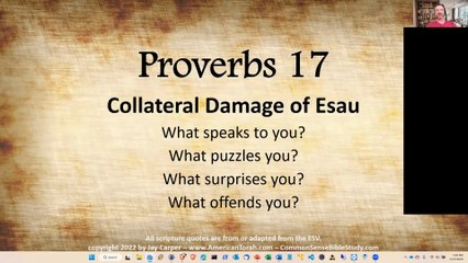 Proverbs 17 with CSBS (full version)