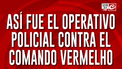 Operativo de guerra en Río de Janeiro: más de 100 muertos en el ataque al Comando Vermelho
