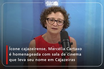 Ícone cajazeirense, Marcélia Cartaxo é homenageada com sala de cinema que leva seu nome em Cajazeiras