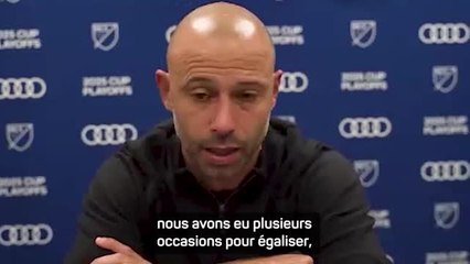 Inter Miami - Mascherano regrette le manque d’efficacité de son équipe face à Nashville