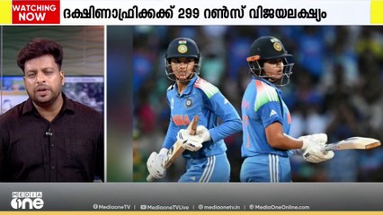 ഇന്ത്യക്കെതിരെ ദക്ഷിണാഫ്രിക്കയ്ക്ക് 299 റൺസ് വിജയലക്ഷ്യം