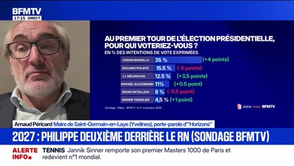 Présidentielle 2027: pour Arnaud Péricard, porte-parole (Horizons), "la popularité des sondages n'est pas la bonne boussole de l'action politique"