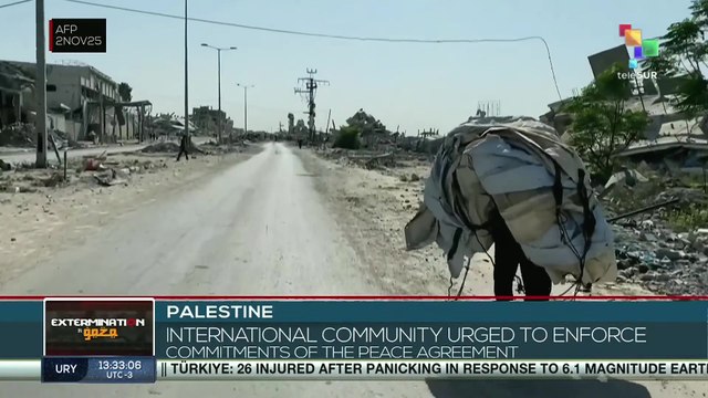 Palestine | International Community urged to enforce commitments of the peace agreement