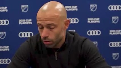 CLEAN: Mascherano voices frustration at VAR and refereeing in loss to Nashville