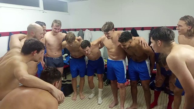 Célébration victoire ! Olympique Pavilly 2 / ES Tourville 2 (championnat R3 Groupe F le 01/11/2025)