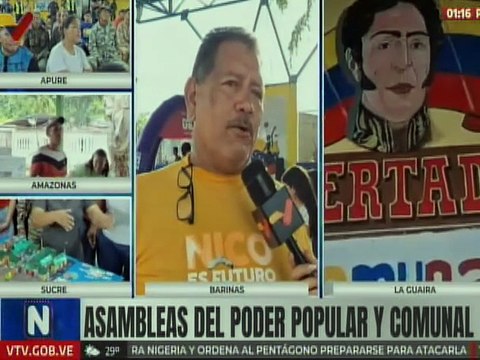 Barinas I Comuna José Félix Ribas presentó sus propuestas rumbo a la consulta popular
