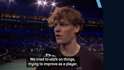 Sinner 'incredibly happy' to claim first Paris Masters title