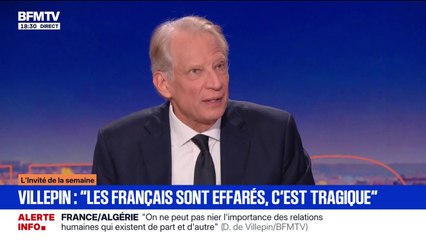 Nicolas Sarkozy en prison: pour Dominique de Villepin, ancien Premier ministre, l'ancien président de la République, "est un justiciable qui doit répondre devant la justice et qui a été condamné"