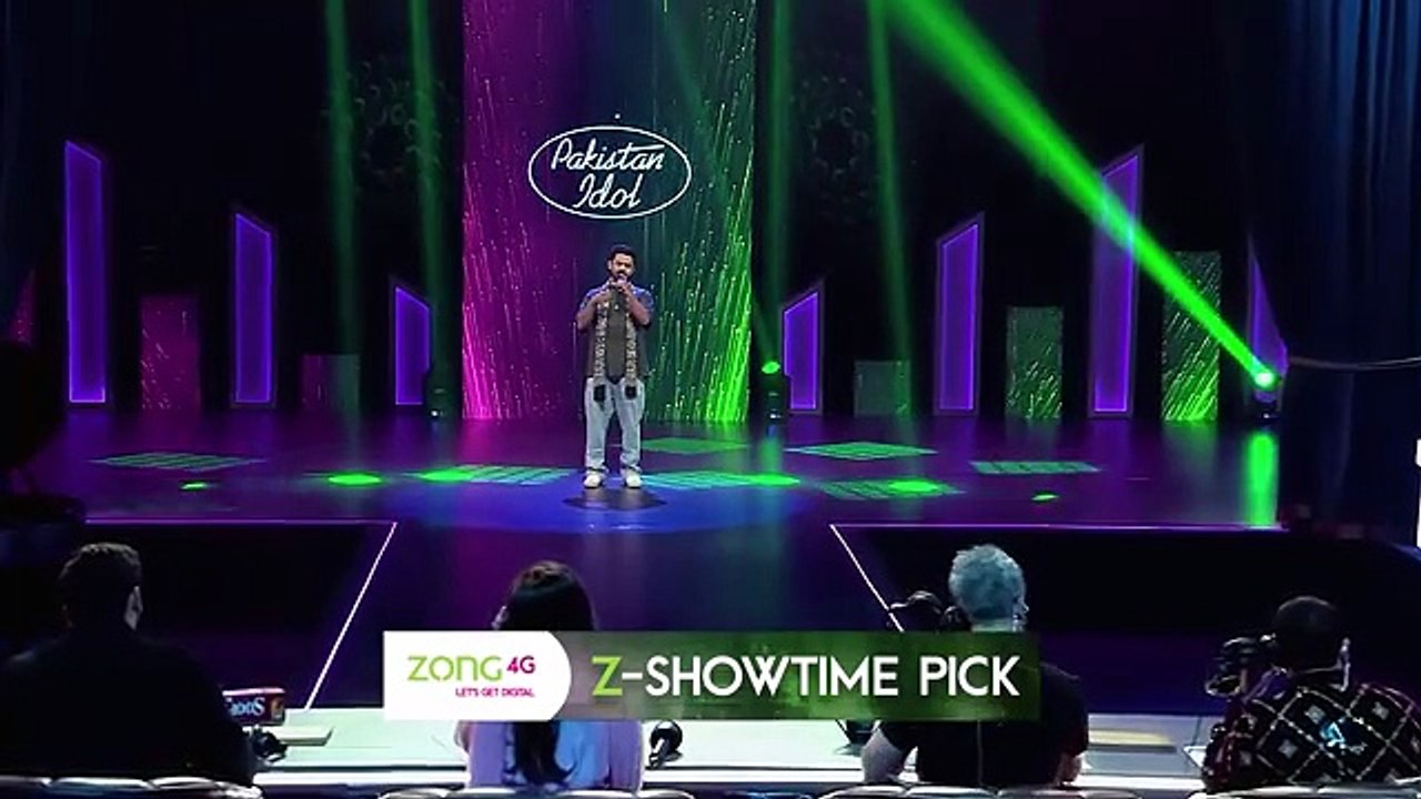 Pakistan Idol Episode 10 - Saadat Samoo - “Aaye Kuch Abr” by Mehdi Hassan  - Theater Round