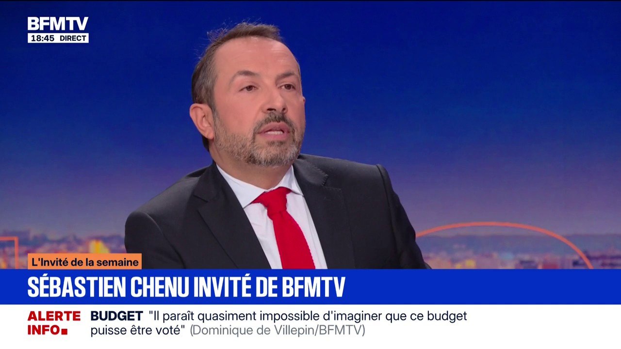 Gouvernement de Sébastien Lecornu: pour Sébastien Chenu, vice-président du RN, le gouvernement " a très peu de chances de survie"