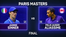 Sinner beats Auger Aliassime to claim maiden Paris title