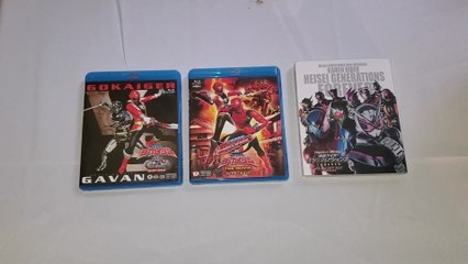 Japanese Blu-Ray Pick-Ups October 2025 (Super Sentai & Kamen Rider)