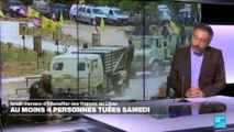 Israël menace d'intensifier ses frappes au Liban, quatre morts ce samedi
