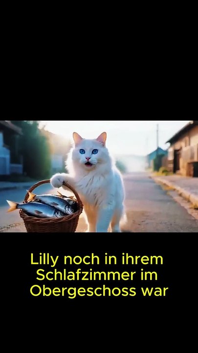 # Die mutige weiße Katze (Brave Cat)