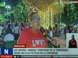 Anzoátegui | En los espacios de encuentro de Barcelona, familias celebran la Navidad