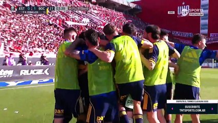 Estudiantes vs Boca: gol de Zeballos