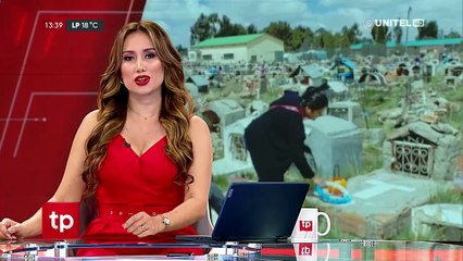 Cementerios llenos en La Paz en el cierre de Todos Santos