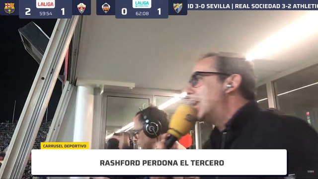 ¡Gol de Marcus Rashford! | FC Barcelona 3 - Elche 1