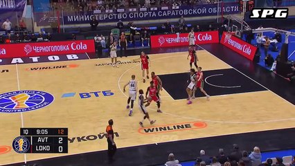 Alen Hadzibegovic Highlights 12 Pts, 2 Blk vs Lokomotiv