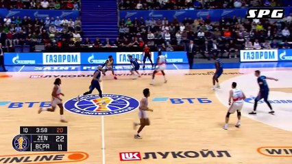 Jalen Adams Highlights 19 Pts vs BC Zenit 29.10.2025