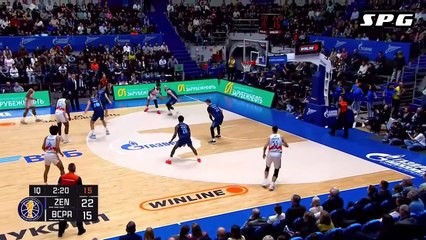 Brendan Adams Highlights 19 Pts, 8 Ast vs BC Zenit 29.10.2025