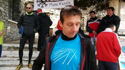 Δηλώσεις Τζεφαλή Δημήτρη- 1ος στη γενική κατηγορία του Winterun Palia Kavala 2016