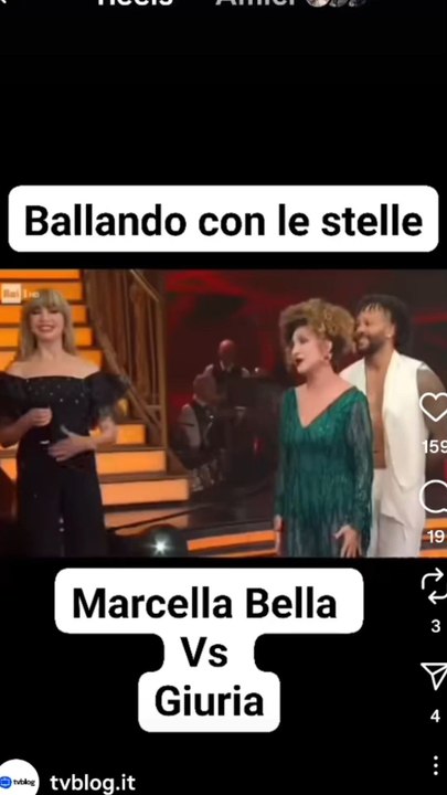 ballando con le stelle Marcella bella vs giuria