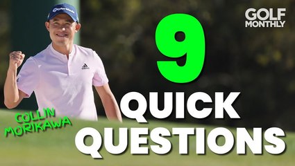Collin Morikawa - Quick Questions