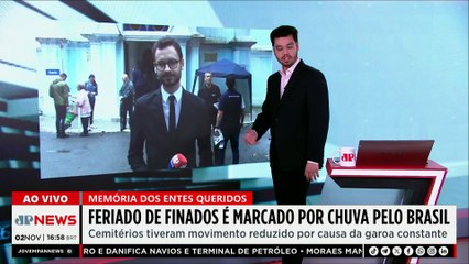 Semana começa com chuvas no Centro-Sul do Brasil