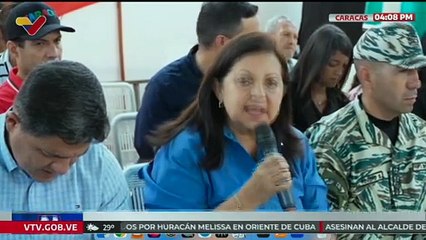 Alc. Carmen Meléndez: Con Caracas Sonríe nosotros vamos con esos proyectos que son prioritarios