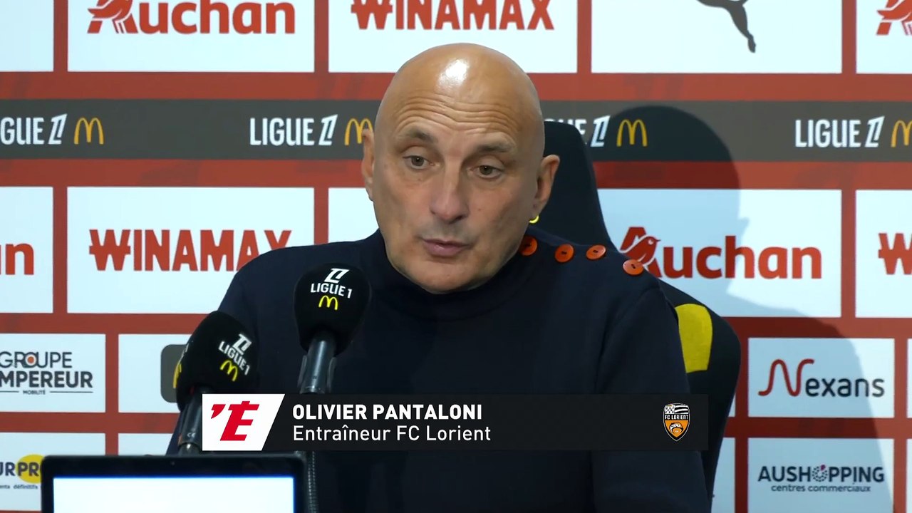 Olivier Pantaloni : « Manquer le penalty a fait mal à la tête de mes joueurs » - Foot - Ligue 1 - Lorient