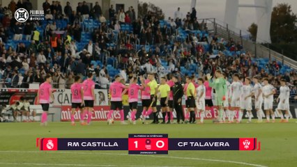 Resumen Real Madrid Castilla vs Talavera