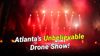 Atlanta drone show trends for displaying a twerking woman in the sky during Ludacris’s One Music Fest performance