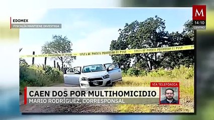 Detienen a dos presuntos implicados en multihomicidio